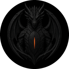 Cinder dragon seal logo